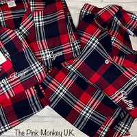 Family Personalised Tartan PJ’s