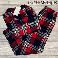 Family Personalised Tartan PJ’s