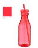 Red Plastic Personalised Alphabet Bottle