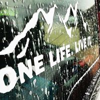 One Life Live It Large Sticker