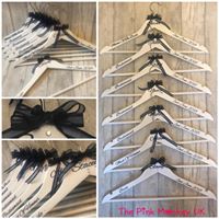 DIY Personalised Wedding Coat Hanger Vinyl Stickers