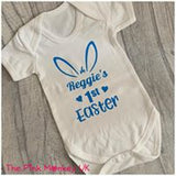 Custom Wording Short Sleeved Baby Grow