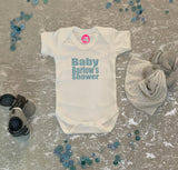 Baby Shower Personalised Baby Grow