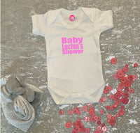 Baby Shower Personalised Baby Grow