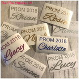 DIY Wedding Champagne Flute Vinyl Stickers