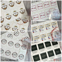 WHOLESALE (RECTANGLE) 1 sheet x8 custom design/logo fabric hanging car air fresheners UNSCENTED