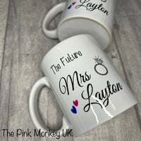 Engagement Set of 2 Mugs