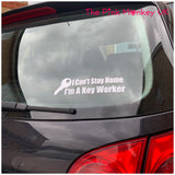 Key Worker Car Sticker