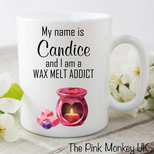 Wax Melt Addict Personalised Mug