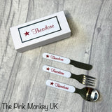 Children's Personalised Cutlery Set