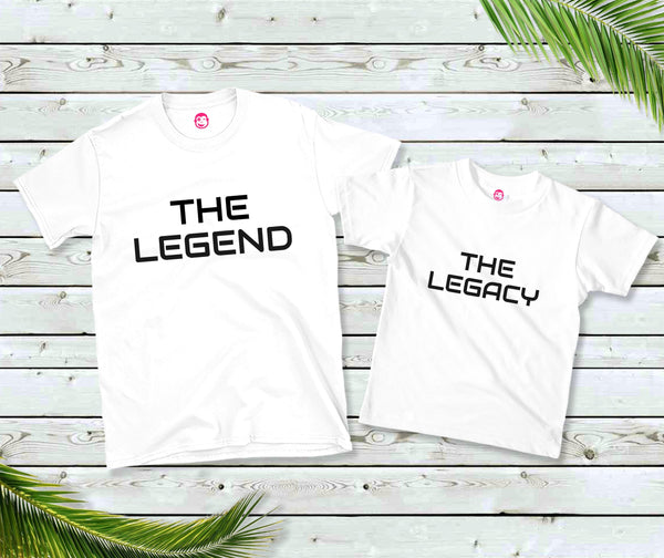 The Legend & The Legacy Matching T-Shirts