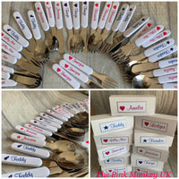 Children's Personalised Cutlery Set