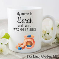 Wax Melt Addict Personalised Mug