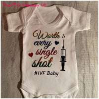 ‘Worth every shot’ IVF Baby Grow