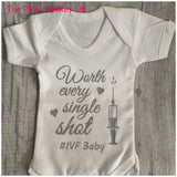 ‘Worth every shot’ IVF Baby Grow