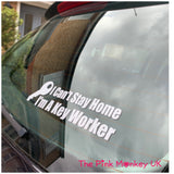 Key Worker Car Sticker