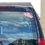 ‘Baby on Board’ for vans & cars skateboard logo vinyl sticker