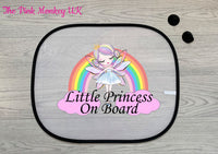 Personalised Car Sun Shades (pair)