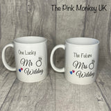 Engagement Set of 2 Mugs